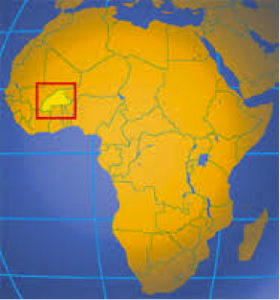 Map of Burkina Faso